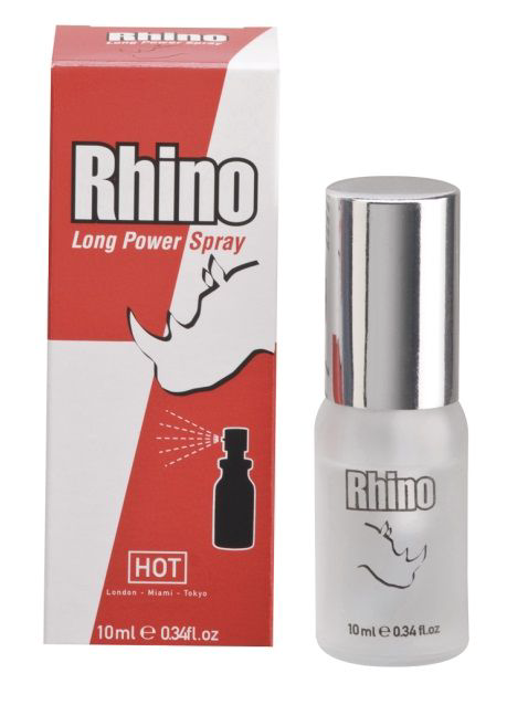 Пролонгирующий спрей для мужчин Rhino - 10 мл. - 0