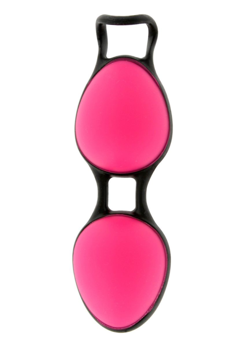 Розовые вагинальные шарики Joyballs Secret - 0