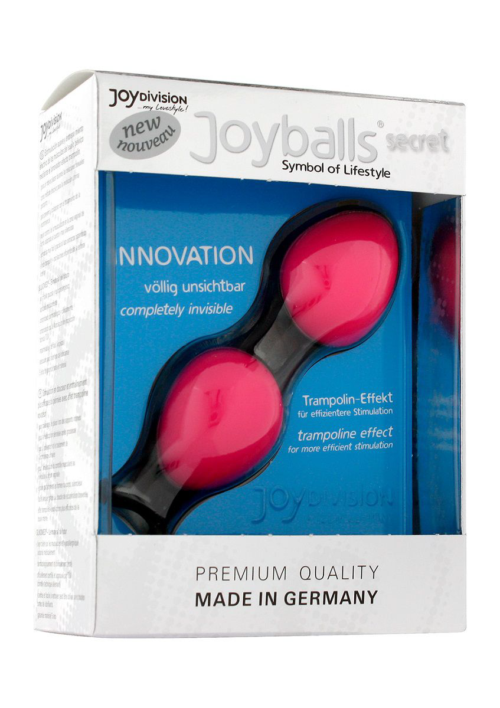 Розовые вагинальные шарики Joyballs Secret - 1