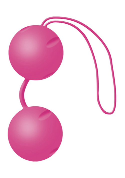 Розовые вагинальные шарики Joyballs Pink - 0