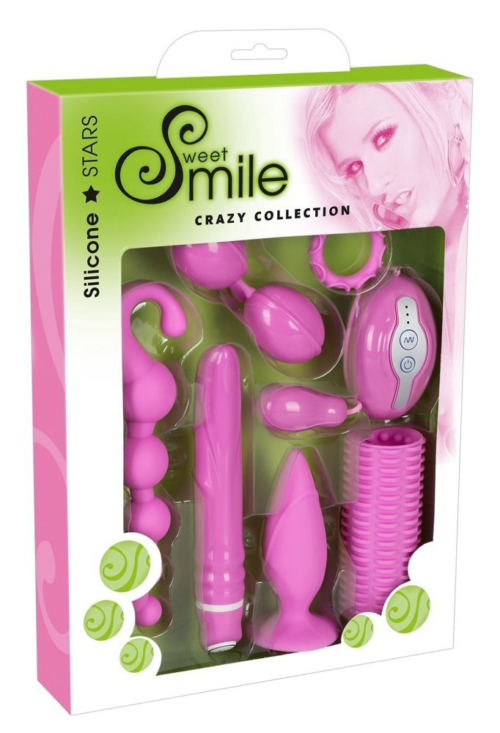 Розовый набор секс-игрушек - 1