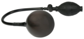 Черный анальный расширитель с грушей Simply Anal Balloon - 1
