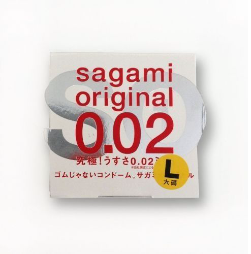 Презерватив Sagami Original L-size увеличенного размера - 1 шт. - 0