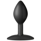 Черная анальная пробка Platinum Premium Silicone - The Minis Spade Small - Black S - 0