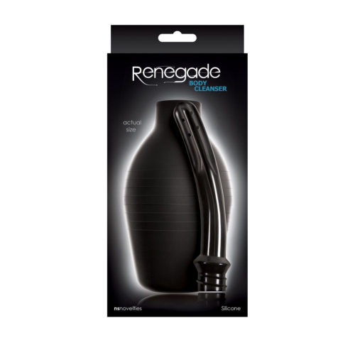 Черный анальный душ Renegade Body Cleanser - 1
