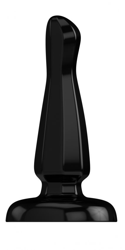 Черный анальный стимулятор на присоске Bottom Line Model 3 - 13 см. - 0