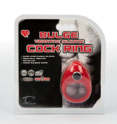 Эрекционное кольцо с вибропулей TLC Buldge Vibrating Silicone Cock Ring - 2