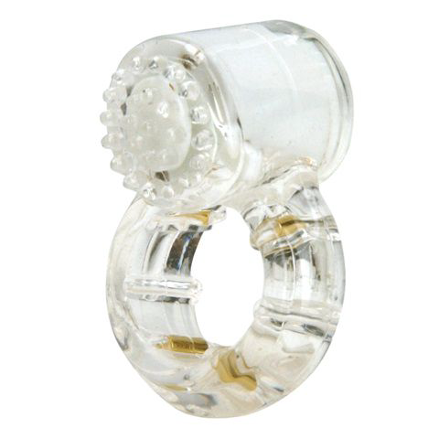 Эрекционное кольцо с вибрацией Climax Gems Quartz Ring - 0