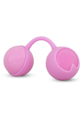 Розовые вагинальные шарики с вибрацией - 2