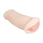 Вибрирующий мастурбатор-вагина с нежными губками Lily - 18 см. - 0