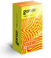 Ароматизированные презервативы Ganzo Juice - 12 шт. - 0