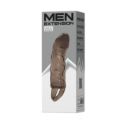Телесная насадка на пенис с подхватом MEN EXTENTSION - 17 см. - 5