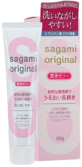 Гель-смазка на водной основе Sagami Original - 60 гр. - 0