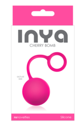 Розовый вагинальный шарик INYA Cherry Bomb Pink - 0