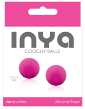 Розовые вагинальные шарики без сцепки INYA Coochy Balls Pink - 1