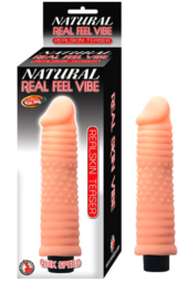 Вибромассажер Natural Real Feel Vibe Real Skin 3 - 15,2 см. - 0