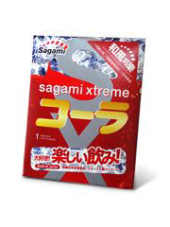 Ароматизированный презерватив Sagami Xtreme COLA - 1 шт. - 0