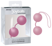 Нежно-розовые вагинальные шарики Joyballs с петелькой - 1