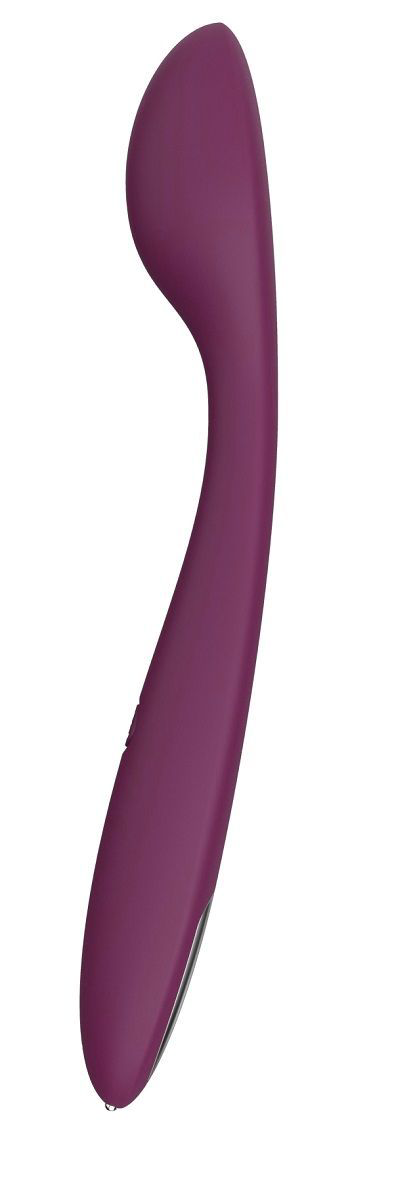 Фиолетовый клиторальный вибратор Keri Violet - 17 см. - 0