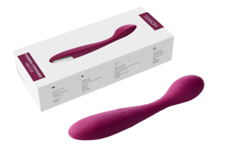 Фиолетовый клиторальный вибратор Keri Violet - 17 см. - 8