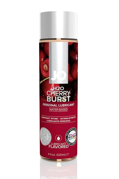 Лубрикант на водной основе с ароматом вишни JO Flavored Cherry Burst - 120 мл. - 0