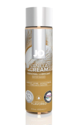 Лубрикант на водной основе с ароматом ванили JO Flavored Vanilla H2O - 120 мл. - 0
