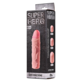 Фаллоудлинитель SUPER HERO Sex Machine - 15,5 см. - 1