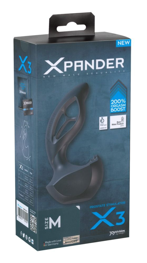 Стимулятор простаты JoyDivision Xpander X3 Size M - 2