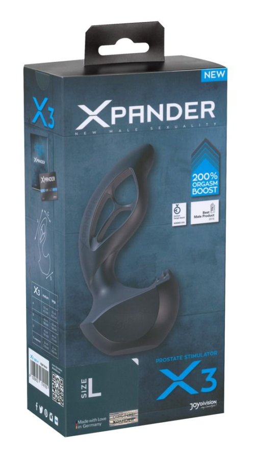 Стимулятор простаты JoyDivision Xpander X3 Size L - 2