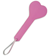Розовая шлёпалка в форме сердечка - 29 см. - 2