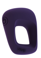 Фиолетовое эрекционное вибрирующее кольцо Senca - 0