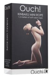 Чёрная веревка для бондажа Kinbaku Mini - 1,5 м. - 1