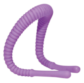 Фиолетовый гибкий фаллоимитатор Intimate Spreader для G-стимуляции - 0