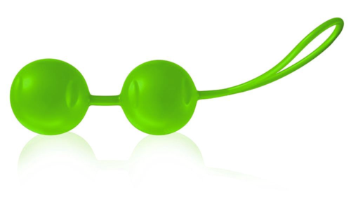 Зелёные вагинальные шарики Joyballs Trend - 1