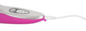 Розово-серебристый бесконтактный стимулятор клитора Womanizer Pro 40 - 6