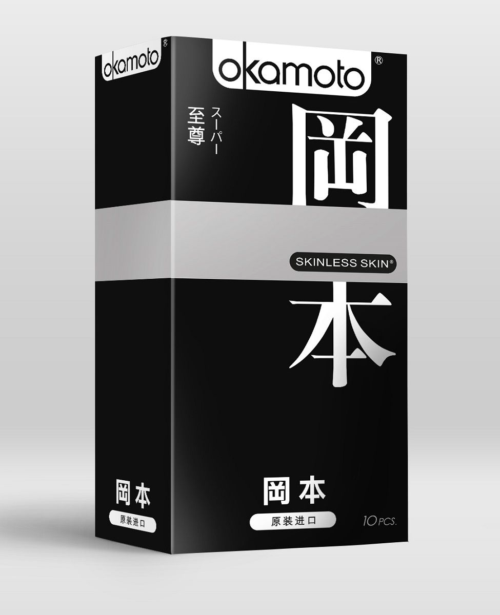 Презервативы OKAMOTO Skinless Skin Super ассорти - 10 шт. - 0