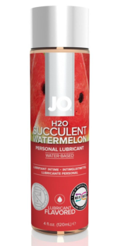 Лубрикант на водной основе с ароматом арбуза JO Flavored Watermelon - 120 мл. - 0