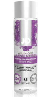 Массажный гель ALL-IN-ONE Massage Oil Lavender с ароматом лаванды - 120 мл. - 0