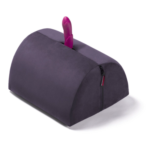 Фиолетовая секс-подушка с отверстием для игрушек Liberator BonBon Toy Mount - 1