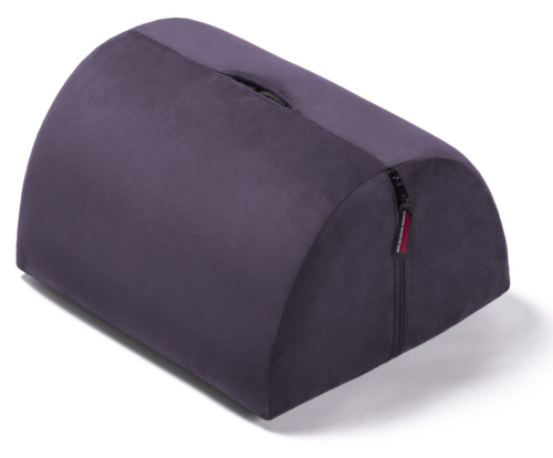 Фиолетовая секс-подушка с отверстием для игрушек Liberator BonBon Toy Mount - 0