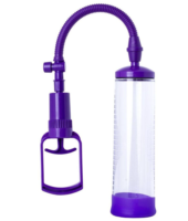 Фиолетовая вакуумная помпа с прозрачной колбой - 1