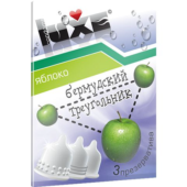 Презервативы Luxe Бермудский треугольник с ароматом яблока - 3 шт. - 0