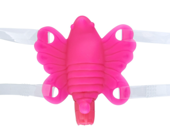 Розовая клиторальная бабочка Butterfly Baby 