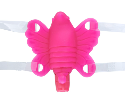 Розовая клиторальная бабочка Butterfly Baby - 0