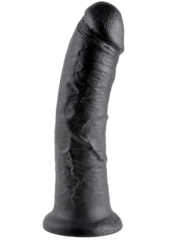 Чёрный фаллоимитатор 8 Cock - 20,3 см. - 0