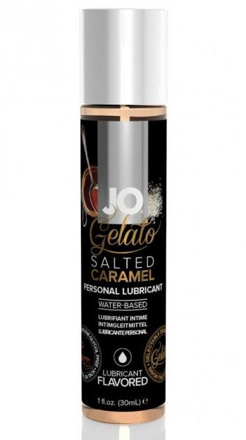 Лубрикант с ароматом солёной карамели JO GELATO SALTED CARAMEL - 30 мл. - 0