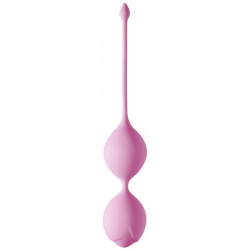 Розовые вагинальные шарики Fleur-de-lisa - 0