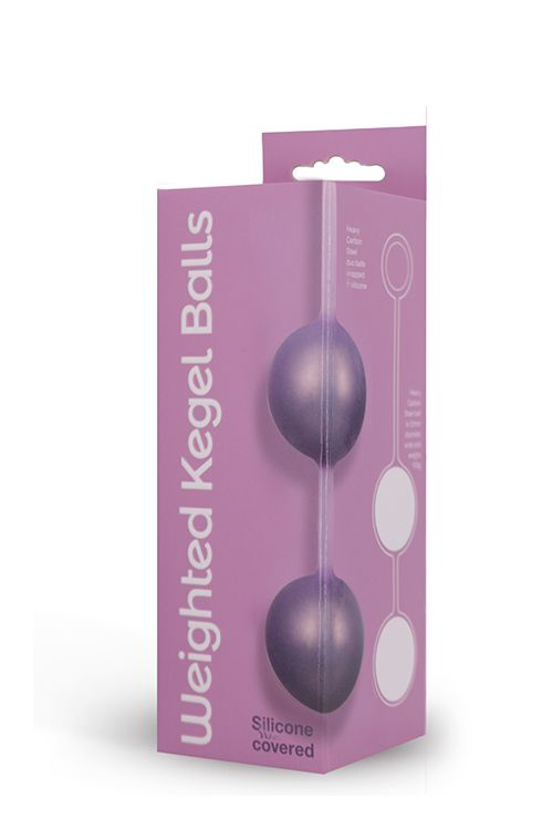 Вагинальные шарики в силиконовой оболочке Weighted Kegel Balls - 1