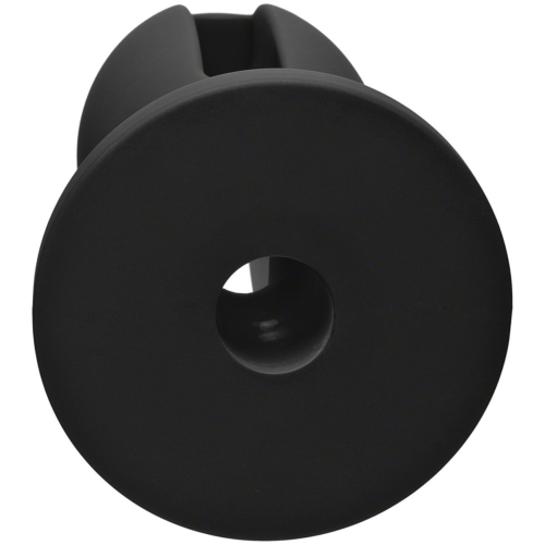 Чёрная анальная пробка Kink Wet Works Lube Luge Premium Silicone Plug 5 - 12,7 см. - 1