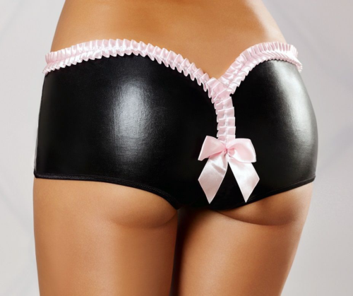 Очаровательные шортики Cute Shorts с розовыми рюшками - 0